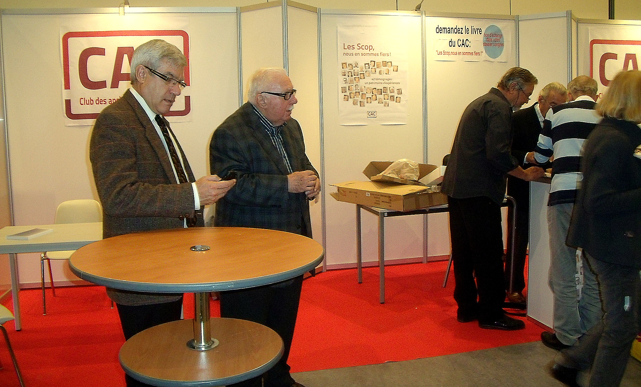 LE STAND CAC AU CONGRES DE MARSEILLE EN 2012